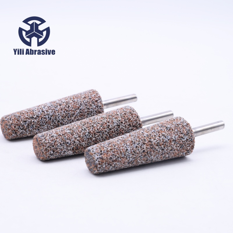 陶瓷铝制带柄尖头锥形砂砾36号25x70x6mm